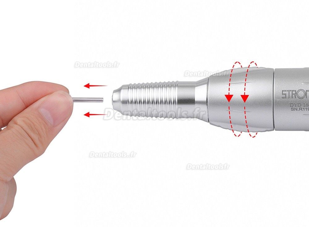 STRONG 120II pi&egrave;ce &agrave; main micromoteur dentaire 35000 tr min fraise 2.35 mm